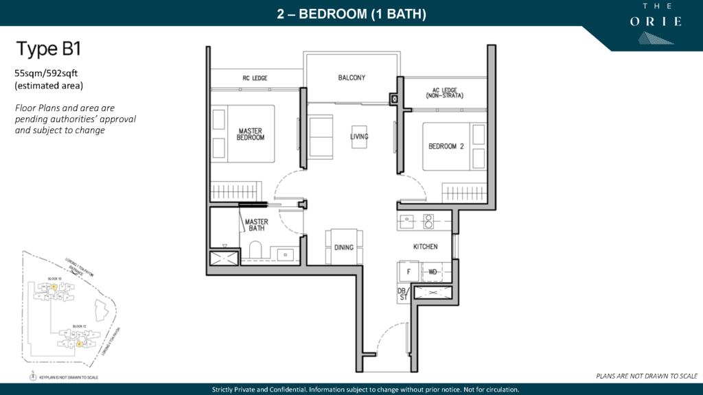 the orie floor plan 2 bed 1 bath